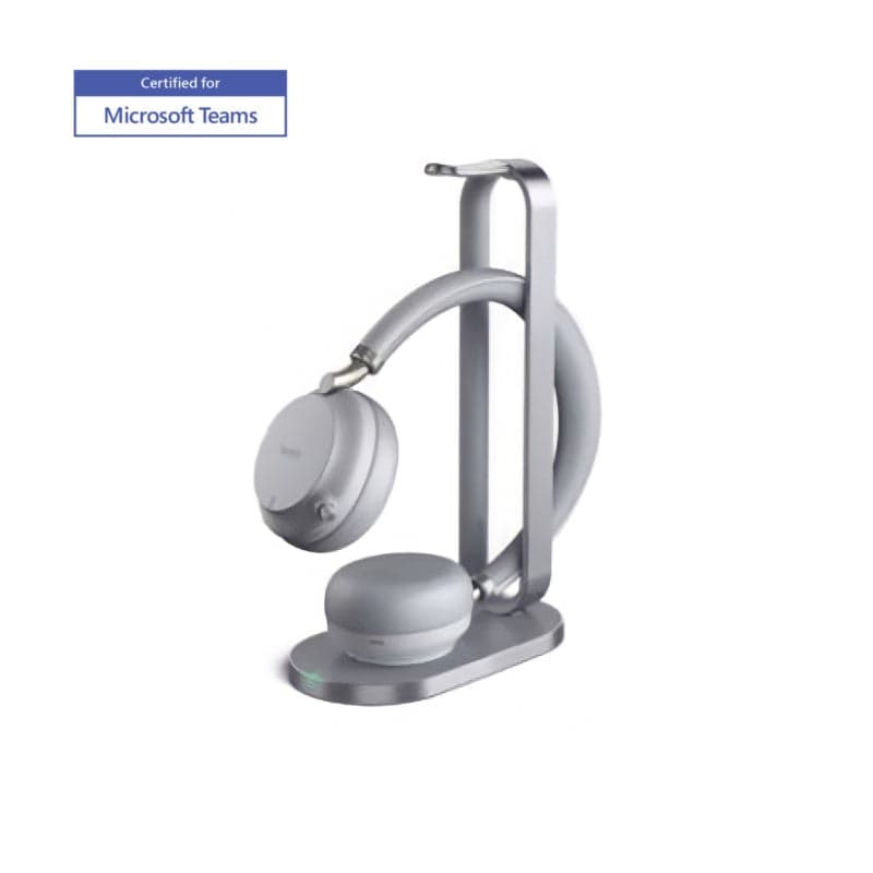 Yealink BH72 with Charging Stand Teams Light Gray USB-A - 1208611