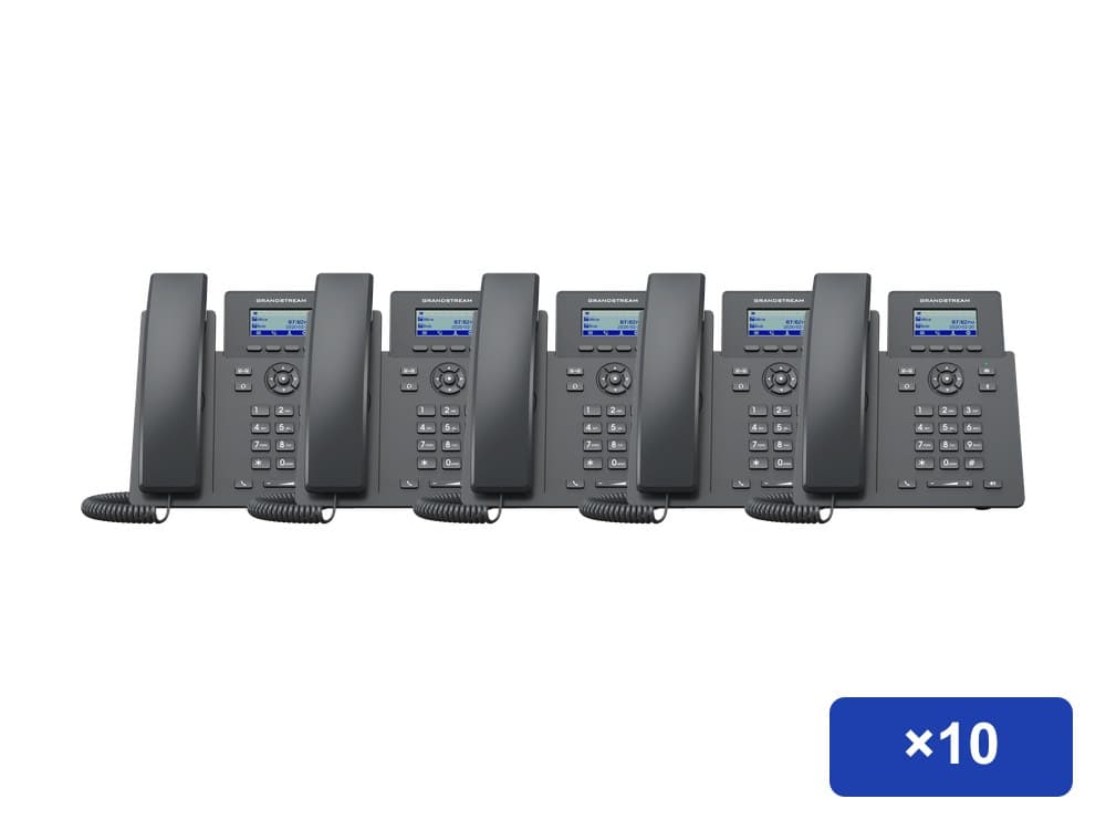 10-Pack: Grandstream GRP2601 IP Phones