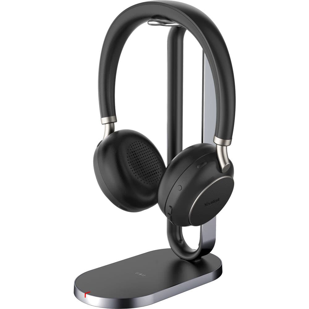 Yealink BH76 Plus with Charging Stand Teams Black USB-C/A - 1208699