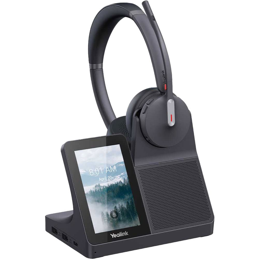 Yealink WH64 Workstation Dual DECT wireless headset - 1208736