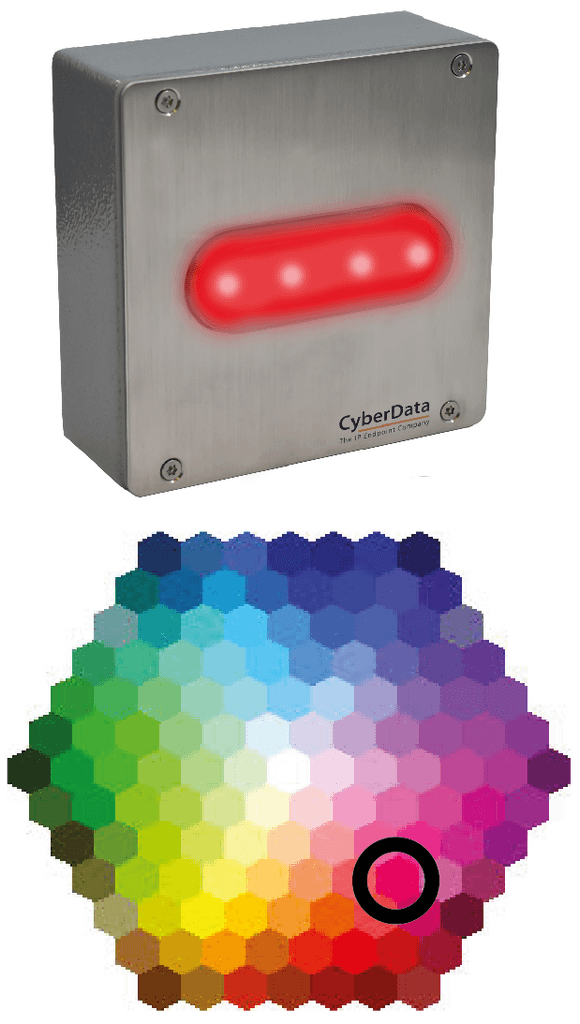 CyberData 011479 SIP Outdoor RGB Multi-Color Strobe