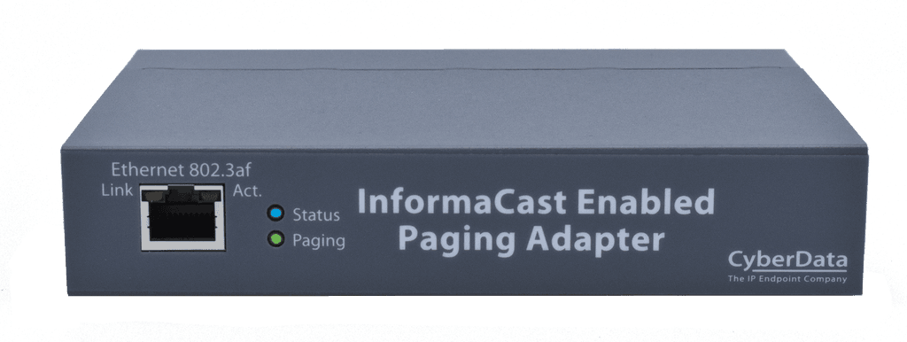 CyberData 011280 InformaCast Enabled Paging Adapter