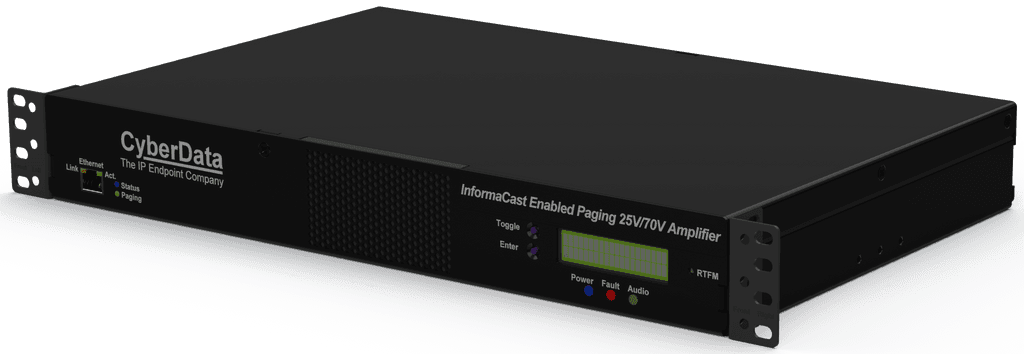 CyberData 011592 InformaCast Enabled Paging Amplifier