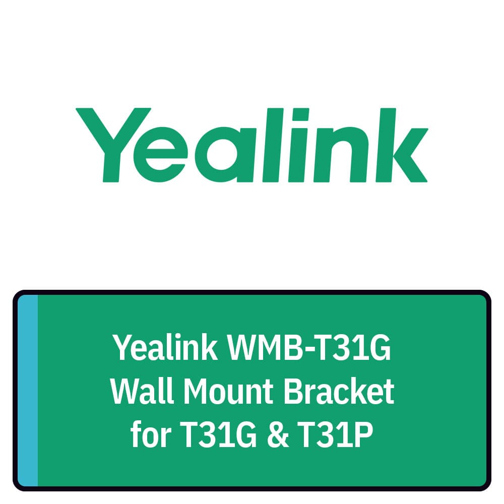Yealink Wall Mount bracket for T31P and T31G - 330100000046