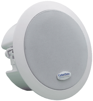 CyberData 011511 VoIP SIP Multicast Ceiling Mount Speaker