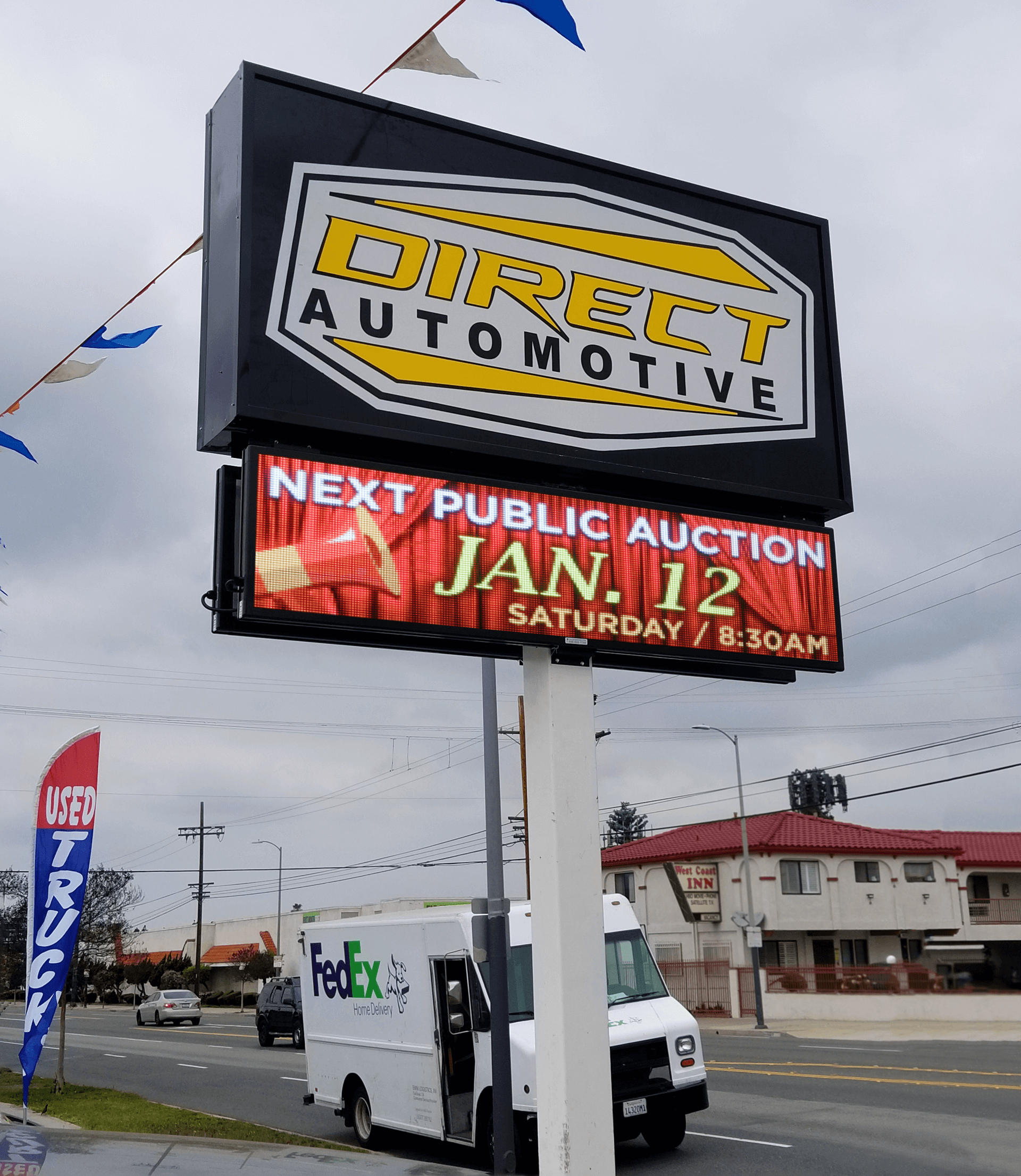 6x3 Monument LED Sign - Small Size